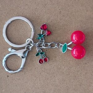 Cherry Delight Keychain Bag Charm